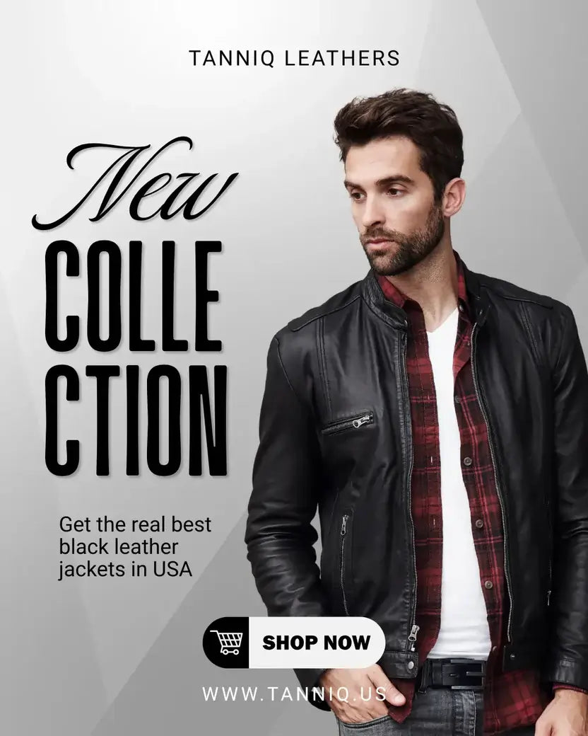 Men's Black Leather Jackets