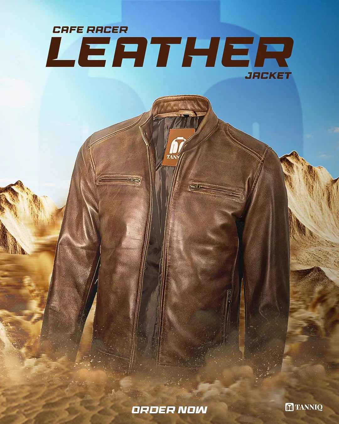 Men’s Cafe Racer Leather Jackets