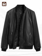 Tanniq Aero Sheepskin Bomber Leather Jacket