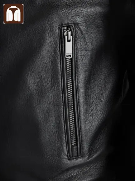 Tanniq Aero Sheepskin Bomber Leather Jacket