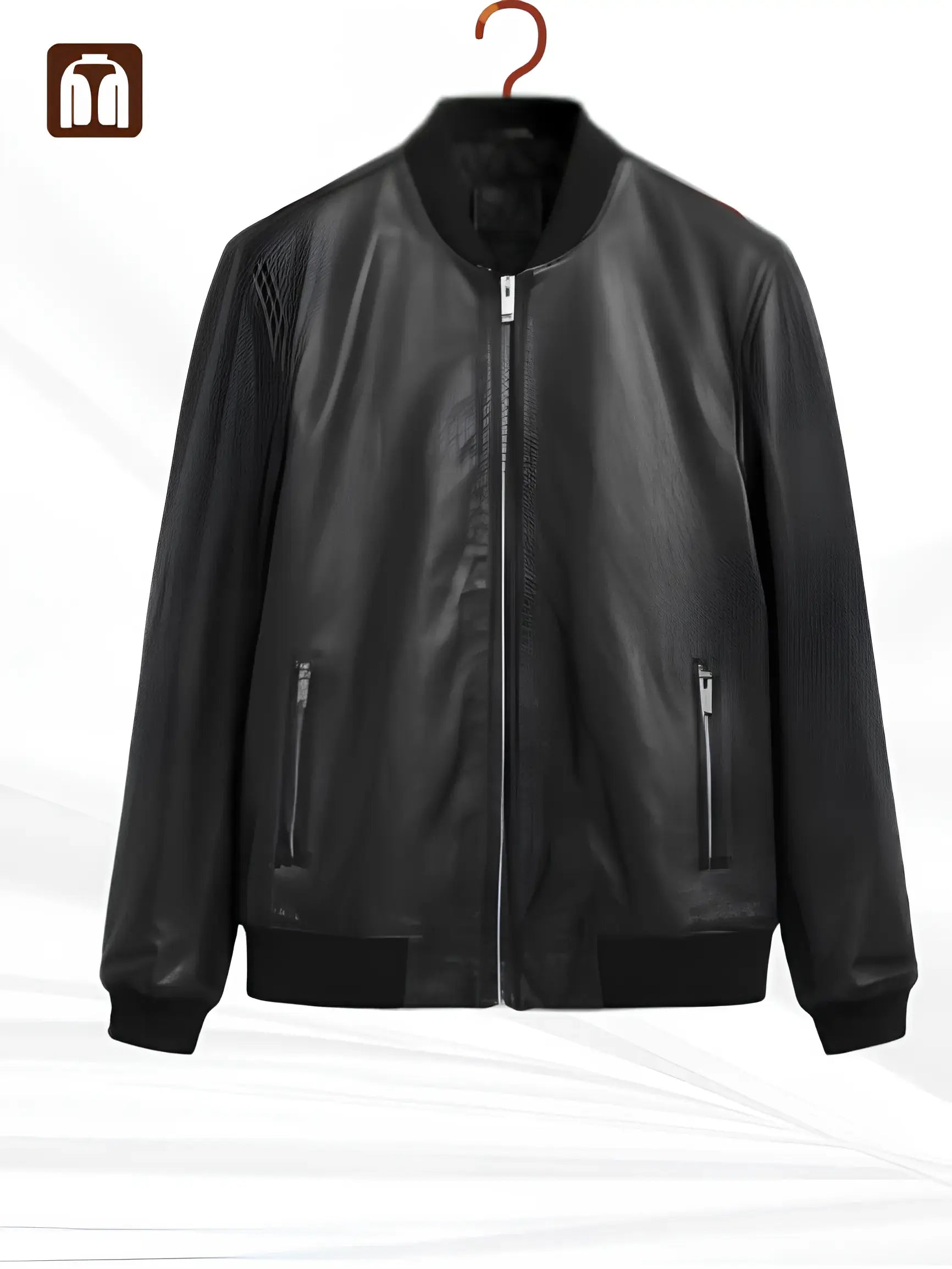 Tanniq Aero Sheepskin Bomber Leather Jacket