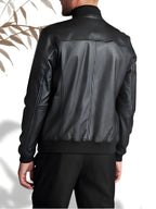 Tanniq Aero Sheepskin Bomber Leather Jacket