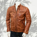 Viper Tanniq Sheepskin Biker Jacket