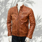 Viper Tanniq Sheepskin Biker Jacket