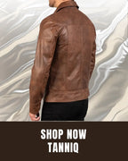 TANNIQ Heritage Core Genuine Leather Jacket Classic Zip Design