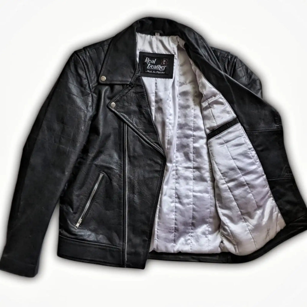 TANNIQ Steel Rider Cowhide Biker Jacket Heavyweight Long-Lasting Wear