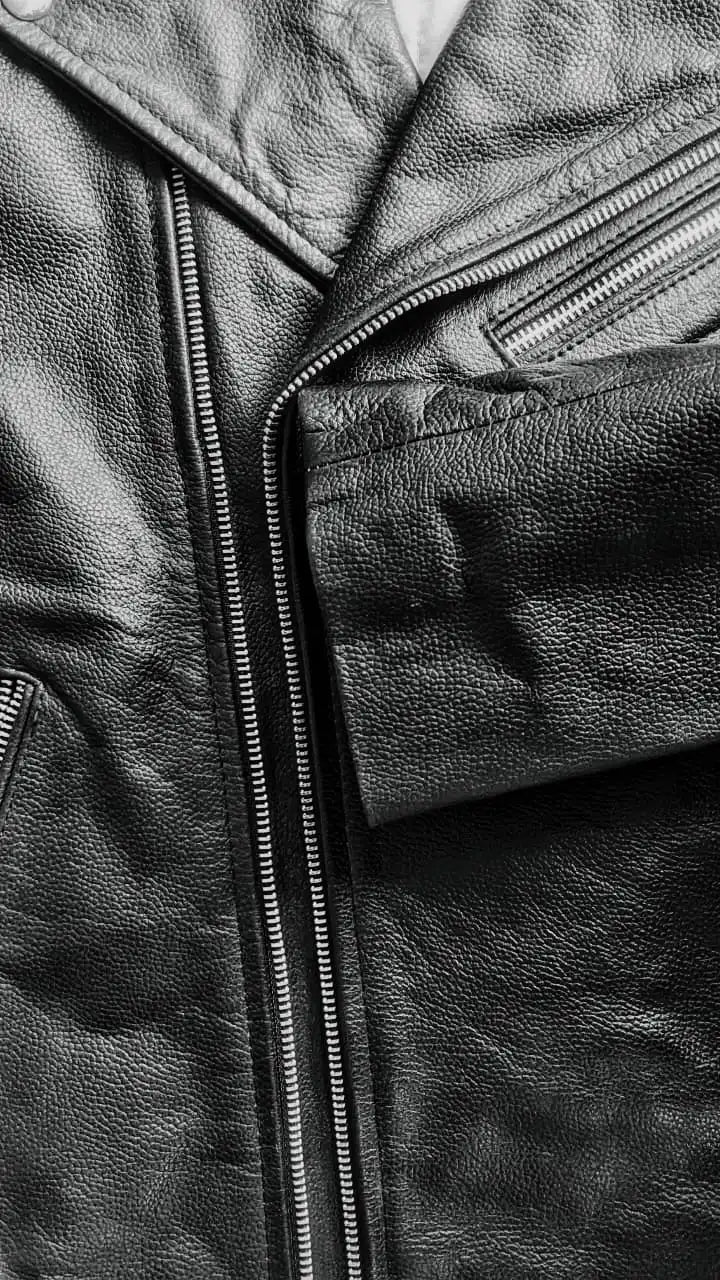 TANNIQ Steel Rider Cowhide Biker Jacket Heavyweight Long-Lasting Wear